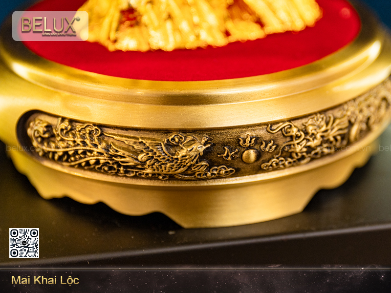Mai khai lộc mạ vàng 24k&nbsp;